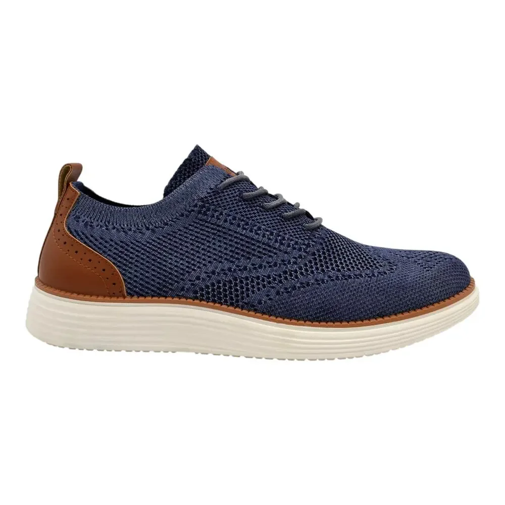 Akademiks Men's Everyday Casual Oxford Shoes Navy Size 8